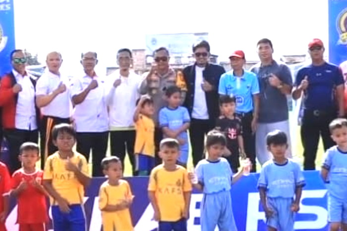 Piala Kapolres Baduga Kids Football Festival 2025 di Stadion Ahmad Yani, Sumedang ( Dok.Hariansumedang.com / Dody NSH )
