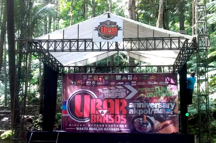 Berdasar catatan di meja panitia pendaftar peserta adventure sebanyak 700 orang lebih. ( Dok.Hariansumedang.com / Priadi )