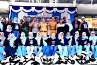 Tampak hadir dalam pembukaan HUT, unsur Muspika Kecamatan Conggeang, perwakilan Dinas Pendidikan, Ketua PGRI Sumedang serta tamu undangan lainnya. ( Dok.Hariansumedang.com / Novi Enut Hasanah )