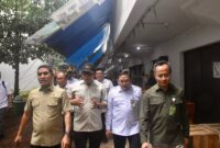 Komisi IV DPR RI bersama Kementerian Pertanian meninjau ketersediaan dan harga pangan di Pasar Johar serta Gudang Bulog Palebon, Semarang, Jawa Tengah. (Dok. Kementan)

