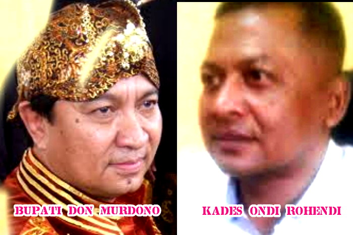 Dua sosok putra daerah Desa Pamulihan yang pernah menjadi pemimoin di Sunedang ( Foto Don Murdono / Buser MT/ )