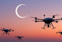 Proyek ini merupakan upaya kolaboratif antara komite pengamatan bulan resmi UEA dan para ahli teknologi terkemuka di dunia. ( Sumber : The Islamic Information )