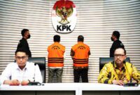 Kedua tersangka tersebut adalah ISW selaku Komisaris PT. IAE (2006-2023) dan DP selaku Direktur Komersial PT PGN (2016 -2019) / Sumber : kpk.go.id