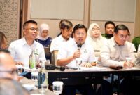 Kepala NFA Arief Prasetyo Adi dalam persamuhan di Jakarta. (Dok. Bapanas)