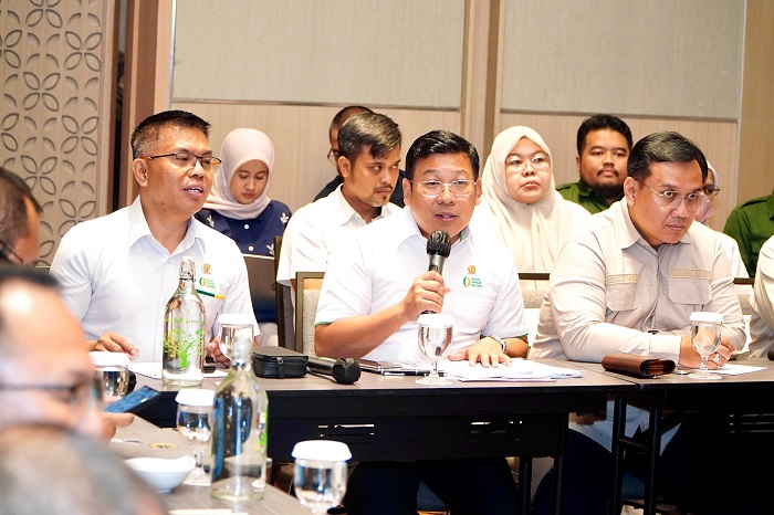 Kepala NFA Arief Prasetyo Adi dalam persamuhan di Jakarta. (Dok. Bapanas)