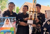 SD Negeri Margajaya menjadi Juara Umum Festival Lomba Seni Sastra Siswa Nasional (FLS3N) jenjang Sekolah Dasar tingkat Kecamatan Ujungjaya  ( Dok.Hariansumedang.com / Abdul Haris )