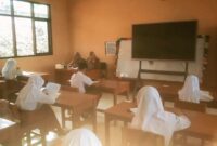 Kepala SD Negeri Cidomas, Dede Yasin Jamahsari mengungkapkan murid kelas VI SD Negeri Cidomas seratus persen mengikuti SAJ.