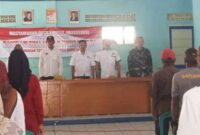 Desa Cipeles Kecamatan Tomo membentuk Koperasi Merah Putih ( Dok.Hariansumedang.com / Abdul Haris )