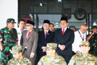 Acara yang dilaksanakan di IPDN Jatinangor, Sumedang, Senin (23/06/2025), secara resmi. dibuka Menteri Dalam Negeri Tito Karnavian. ( Dok.Hariansumedang.com / Siti Kowati )