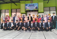 Sebanyak 171 siswa kelas IX resmi dilepas, mereka terdiri dari 87 siswa laki-laki dan 84 siswa perempuan.( Dok.Hariansumedang.com / Dody Nsh )