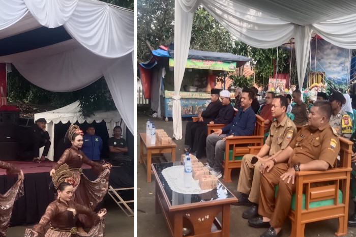 Hiburan Pasar Malam telah resmi dibuka beberapa hari lalu, dihadiri para inohong dari unsur pemerintahan, TNI dan kepolisian. ( Dok.Hariansumedang.com / Dody Nsh )