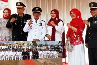Acara dihadiri berbagai elemen masyarakat, mulai dari Forkopimcam, para kepala desa, perwakilan TNI dan Polri, Aparatur Sipil Negara (ASN), tokoh masyarakat, pelajar, hingga organisasi kemasyarakatan. ( Dok.Hariansumedang.com / Dody Nsh )