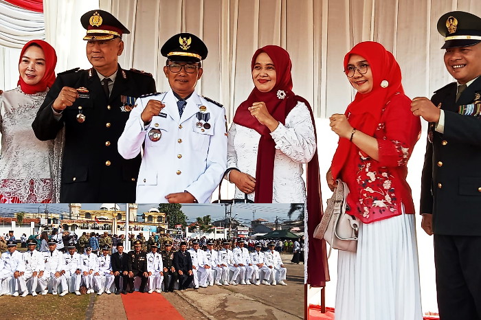 Acara dihadiri berbagai elemen masyarakat, mulai dari Forkopimcam, para kepala desa, perwakilan TNI dan Polri, Aparatur Sipil Negara (ASN), tokoh masyarakat, pelajar, hingga organisasi kemasyarakatan. ( Dok.Hariansumedang.com / Dody Nsh )