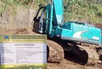 Proyek ini menitikberatkan pada perbaikan di KM. BDG. 30+800, Kecamatan Rancakalong, yang sebelumnya mengalami kerusakan parah akibat bencana longsor. ( Dok.Hariansumedang.com / Dody Nsh )