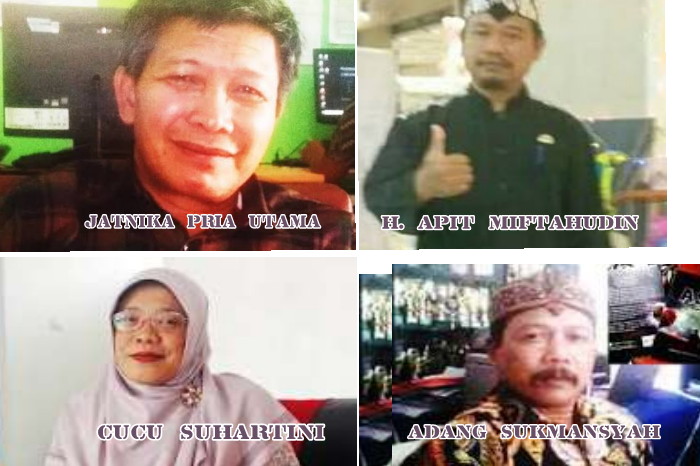 Empat kepala sekolah di Kabupaten Sumedang yang terbukti memiliki talenta di bidang seni ( Dok.Hariansumedang.com / Tatang Tarmedi )