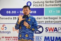 Job Fair tadi kerjasama Pemerintah Daerah Kabupaten Sumedang dengan Polres Sumedang digelar selama dua hari, Selasa-Rabu ( Dok.Hariansumedang.com / Siti )