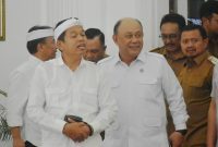 Bupati H. Dony Ahmad Munir mengikuti Rapat Koordinasi Program MBG yang digelar Pemprov Jabar bersama kabupaten/kota se-Jawa Barat di Bale Pakuan, Bogor ( Dok.Hariansumedang.com / Siti )