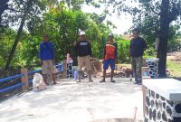 Perehaban Jembatan Janggala di Dusun Cipinangpait telah dilaksanakan ( Dok.Hariansumedang.com / Haris )