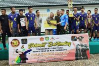 Dalam laga penentuan juara, Desa Raharja berhasil tampil gemilang dan keluar sebagai Juara I setelah mengalahkan Desa Sawah Dadap. Sementara posisi Juara III diraih Desa Margajaya, dan Desa Ganjaresik menempati posisi keempat. ( Dok.Hariansumedang.com / Dody/Pendim )