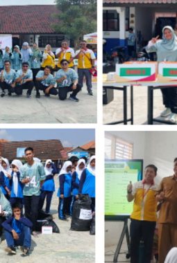 SMPN 4 Jatinangor dan Yakult Gelar Program “Spogomi” : Tanamkan Karakter Bersih Sejak Dini
