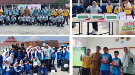 Edukasi dalam program Spogomi ini juga menyentuh aspek spiritual dan moral. Siswa diajarkan bahwa memungut sampah bukan sekadar tugas fisik, melainkan sebuah bentuk sedekah yang mendatangkan pahala (Dok.Hariansumedang.com / Tatang Tarmedi)