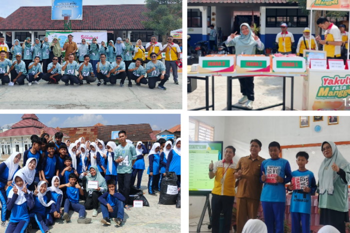 Edukasi dalam program Spogomi ini juga menyentuh aspek spiritual dan moral. Siswa diajarkan bahwa memungut sampah bukan sekadar tugas fisik, melainkan sebuah bentuk sedekah yang mendatangkan pahala (Dok.Hariansumedang.com / Tatang Tarmedi)
