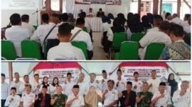 Pelantikan dipimpin langsung oleh Camat Tanjungsari Agus Beni Triyadie, S.Sos., M.Si. Hadir dalam kegiatan tersebut Ketua APDESI Kecamatan Tanjungsari Ayat Ruhiat, Danramil Tanjungsari, Kapolsek Tanjungsari, para Kepala Desa se-Kecamatan Tanjungsari, serta seluruh anggota BPD yang baru dilantik. ( Dok.hariansumedang.com / Dody Nsh )