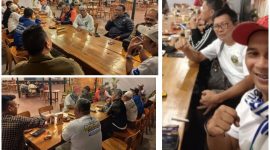 Suasana rapat pengurus Boboko Distrik Sumedang di In Coffe Pamulihan, Sabtu  Malam (30/5/2026)