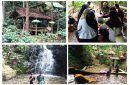 Inilah beberapa pesona yang bisa anda rasakan bila berkunjung ke Curug Kacapi di Desa Pangadegan Kecamatan Rancakalong, selain bisa santai dengan keluarga pula bisa mandi dan berenang di pancuran berair sejuk asli pegunungan ( Dok. hariansumedang.com / Tatang Tarmedi )