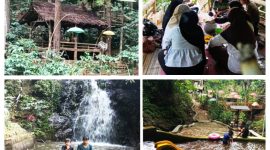 Inilah beberapa pesona yang bisa anda rasakan bila berkunjung ke Curug Kacapi di Desa Pangadegan Kecamatan Rancakalong, selain bisa santai dengan keluarga pula bisa mandi dan berenang di pancuran berair sejuk asli pegunungan ( Dok. hariansumedang.com / Tatang Tarmedi )