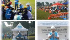 PT PLN (Persero) Unit Pelaksana Pelayanan Pelanggan (UP3) Sumedang menggelar kegiatan Gelar Peralatan dan Alat Pelindung Diri (APD) sebagai bentuk komitmen perusahaan dalam membudayakan keselamatan kerja, memperkuat disiplin terhadap Standar Operasional Prosedur (SOP), serta memastikan kesiapan personel dalam memberikan pelayanan kelistrikan yang andal, aman, dan berkualitas kepada masyarakat. ( Dok.Hariansumedang.com / Tatang Tarmedi )