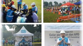 PT PLN (Persero) Unit Pelaksana Pelayanan Pelanggan (UP3) Sumedang menggelar kegiatan Gelar Peralatan dan Alat Pelindung Diri (APD) sebagai bentuk komitmen perusahaan dalam membudayakan keselamatan kerja, memperkuat disiplin terhadap Standar Operasional Prosedur (SOP), serta memastikan kesiapan personel dalam memberikan pelayanan kelistrikan yang andal, aman, dan berkualitas kepada masyarakat. ( Dok.Hariansumedang.com / Tatang Tarmedi )