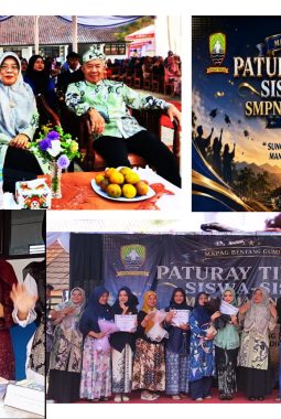 Lewat Tema Unik “MBG”, Pelepasan Siswa SMPN 4 Jatinangor Kental Nuansa Kasundaan