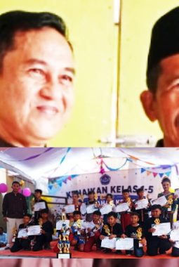 Air Mata Haru dan Kebahagiaan Warnai Pelepasan Siswa Kelas VI SDN Margamulya Ujungjaya