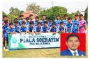 PSSI Majalengka menggelar Piala Suratin Piala Soeratin ( Majalengka Premier League ) untuk kelompok U-13 dan U-15 yang diikuti 11 klub  di  lapangan sepak bola Pakuwom Desa Karangsambung Kecamatan Kadipaten Majalengka ( Dok. Hariansumedang.com / Abdul Haris Nasution ) 