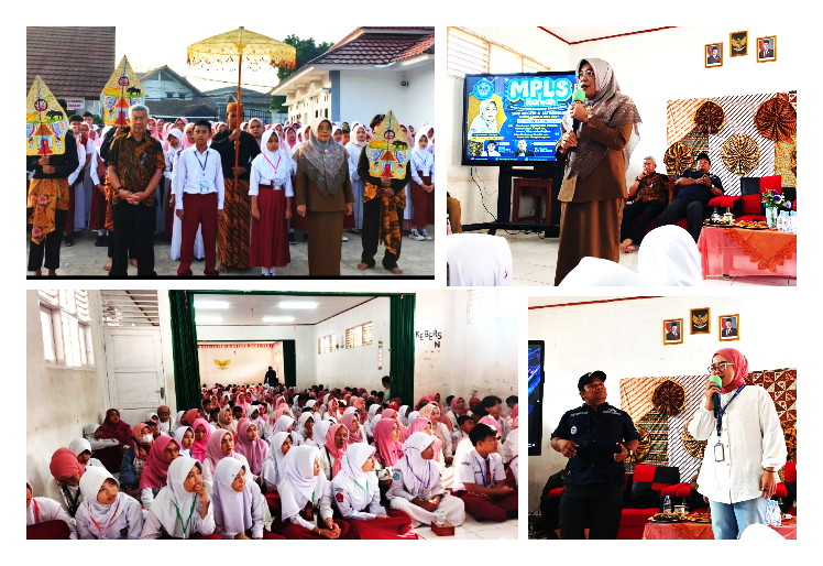 Inilah rangkaian demi rangkaian Acara MPLS yang dilaksanakan SMPN 4 Jatimangor ( Dok Hariansumedang.com / Tatang Tarmedi ) 
