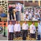 Beberapa dokumentasi acara MPLS hari pertama di SMAN Jatinunggal yang sederhana namun bermakna ( Dok. Harian Sumedang / Tatang )