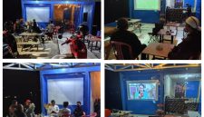 Tak hanya warga lokal Desa Baginda, deretan Bobotoh dari berbagai wilayah seperti Sumedang Kota, Tanjungsari, hingga Tanjungkerta tampak memadati lokasi. Hadir pula Bhabinkamtibmas setempat yang turut berbaur