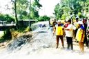 Pemerintah Kabupaten (Pemkab) Sumedang resmi memulai proyek perbaikan Jembatan (Sasak) Beureum Desa Cipelang.
