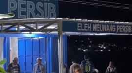 Suasana syukuran telah terbangunnya Garasi Persib Baginda Sumedang (Dok.hariansumedang.com / Tatang Tarmedi)
