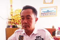 Kades Kudangwangi Kecamatan Ujungjaya, Maman Supriatman, yang akan masuk kembali pada bursa pencalonan Kades Kudangwang ( Dok. Harian Sumedang / Supriadi )