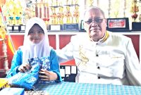 Detik-detik terakhir H. Edeng Sutarya di SMPN 1 Tanjungsari bersama Putri Mesti Lestari Kelas VII-F