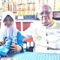 Detik-detik terakhir H. Edeng Sutarya di SMPN 2 Tanjungsari bersama Putri Mesti Lestari Kelas VII-F