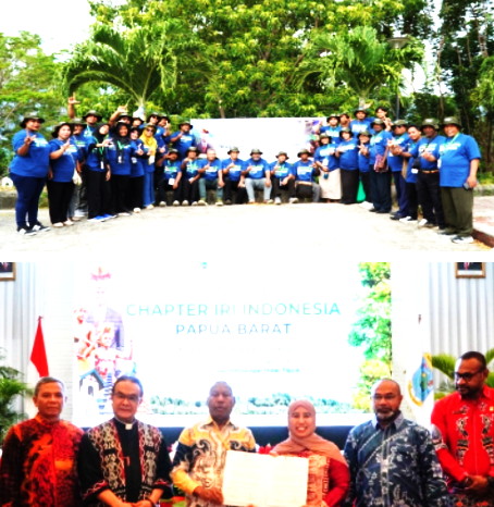 Penanaman pohon bersama di Arboretum Halaman Kantor Gubernur Papua Barat, Jumat 14 Agustus 2026, menjadi menjadi penanda bahwa komitmen bersama IRI Indonesia dan Pemprov Papua Barat Membangun Kolaborasi Lintas Iman untuk Keadilan Ekologis dan Perlindungan Hutan Papua harus berakar dalam tindakan nyata. (Dok. IRI Indonesia/Fajar)
Penandatanganan Nota Kesepahaman antara IRI Indonesia dan Pemerintah Provinsi Papua Barat tentang Penguatan Kolaborasi untuk Pembangunan Berkelanjutan dan Perlindungan Hutan di Papua Barat, Kamis 13 Agustus 2026. (Foto: IRI Indonesia/Fajar)