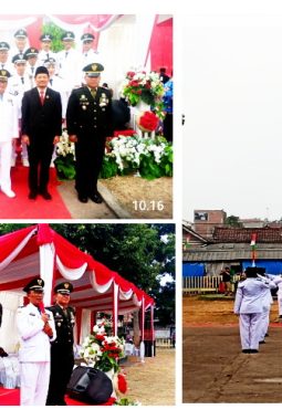 Gebyar HUT RI ke-81 di Tanjungsari: Aksi Kolosal Silat Cilik dan Defile Pelajar Memukau Warga