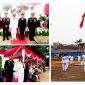 Upacara bendera berjalan penuh khidmat dengan Camat Tanjungsari, Agus Beni Triyadie, S.Sos., M.Si., bertindak sebagai Inspektur Upacara. ( Dok. Harian Sumedang / Dody NSH )
