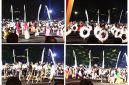 Kehadiran ragam permainan tradisional seperti sapintrong (lompat tali) serta parade 25 pasang egrang menjadi daya tarik tersendiri. ( Dok. Harian Sumedang / Tatang Tarmedi )