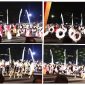 Kehadiran ragam permainan tradisional seperti sapintrong (lompat tali) serta parade 25 pasang egrang menjadi daya tarik tersendiri. ( Dok. Harian Sumedang / Tatang Tarmedi )
