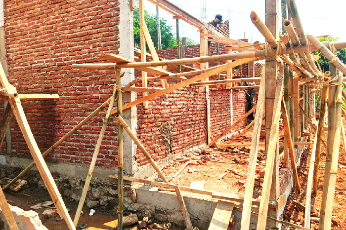 Hingga kini, progres fisik pembangunan telah mencapai 30 persen