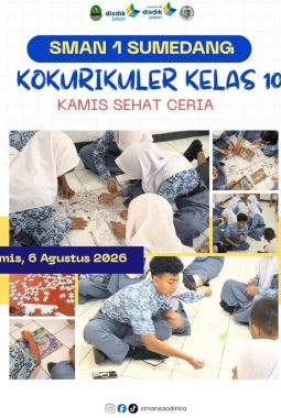 Sentuhan Kehangatan di SMAN 1 Sumedang: Ketika Sekolah Menjadi Rumah yang Ramah
